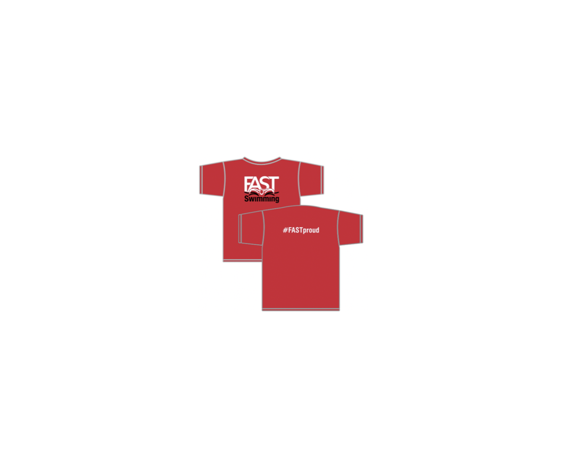 Friends/Family Tshirt - Red FAST Proud